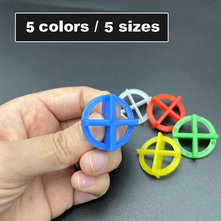 Professional Tile Leveling System with Cross Spacers for Tiling