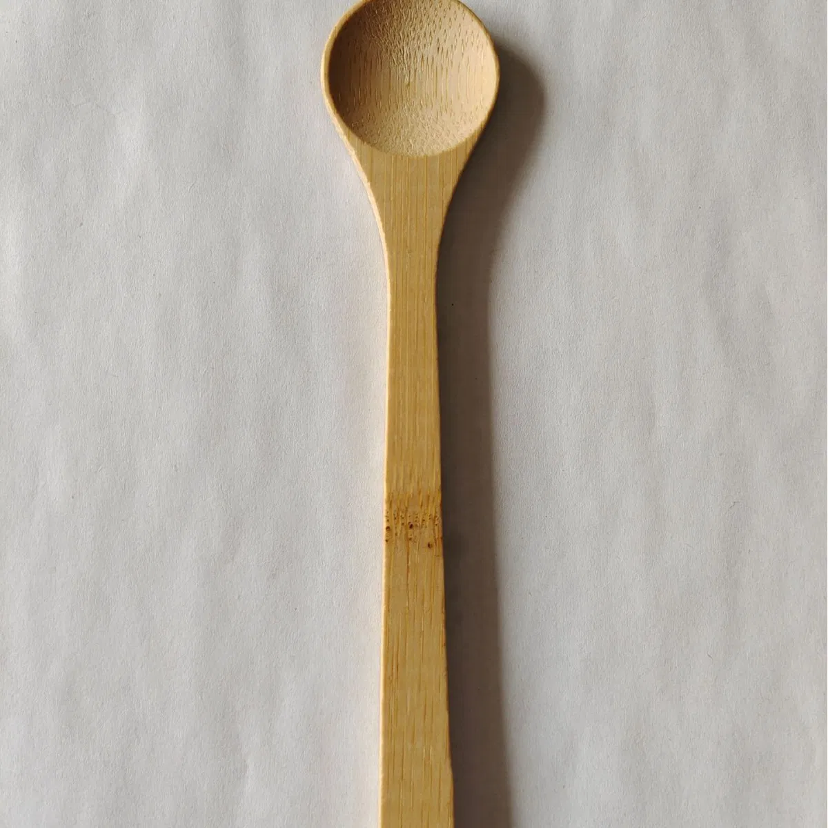 Cheap Simplicity Sisal Glow Wooden Solid Color Long Spoon