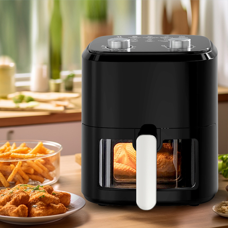 Electric Oil-Free Low Fat Air Fryer Visual Airfryer Oven Kitchen Home Appliance