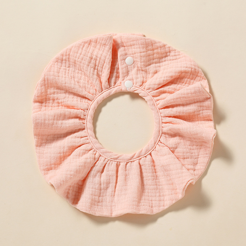 4-Layer Pure Cotton Bib Gauze Burp Cloth - Thin Design, Absorbent, Breathable & Gentle for Newborns