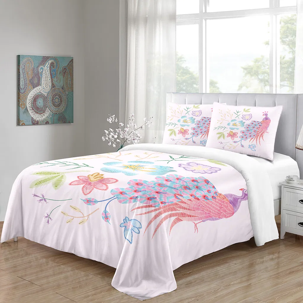 Durable and Breathable Bedding Sets, Breathable and Soft Duvet Cover Set for All Seasons