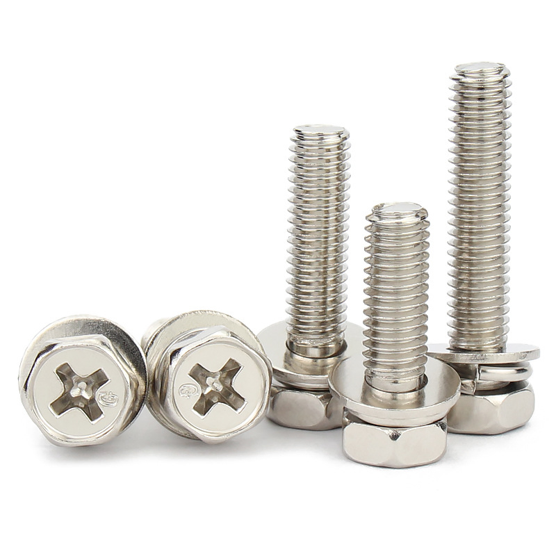 Hexagon Socket Screws/Three-Piece Combination Screws/Stainless Steel Screws/Combination Screws