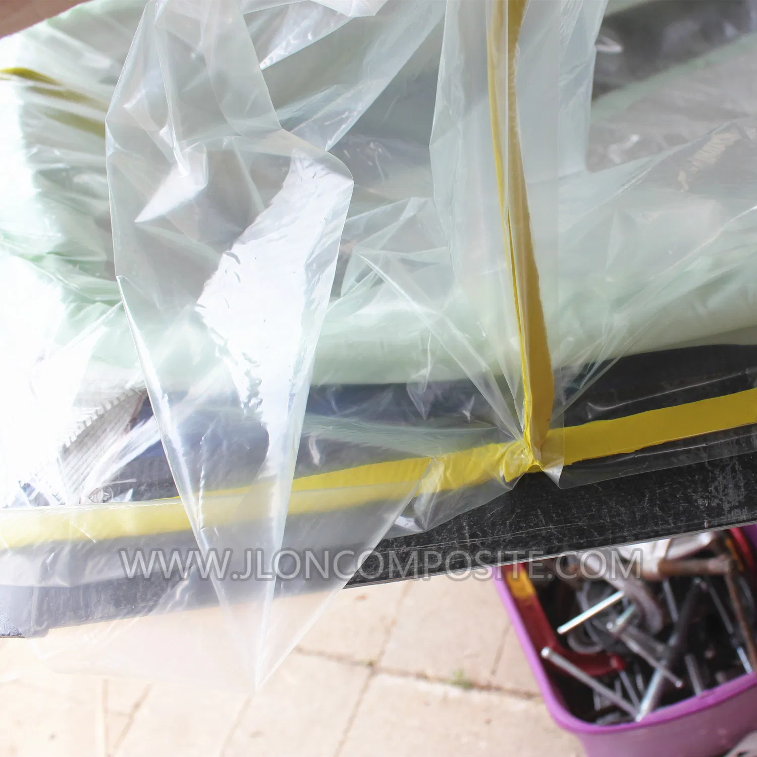 Yellow Tacky Tape for Vacuum Bagging Process
