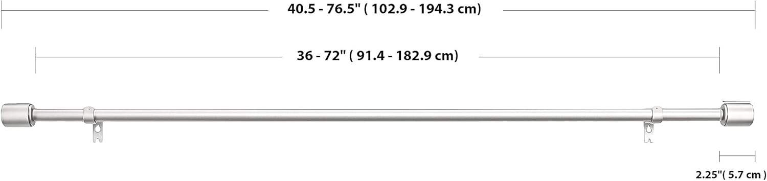 New Product Mini Tension Rod Tension Rod with Elegant Appearance