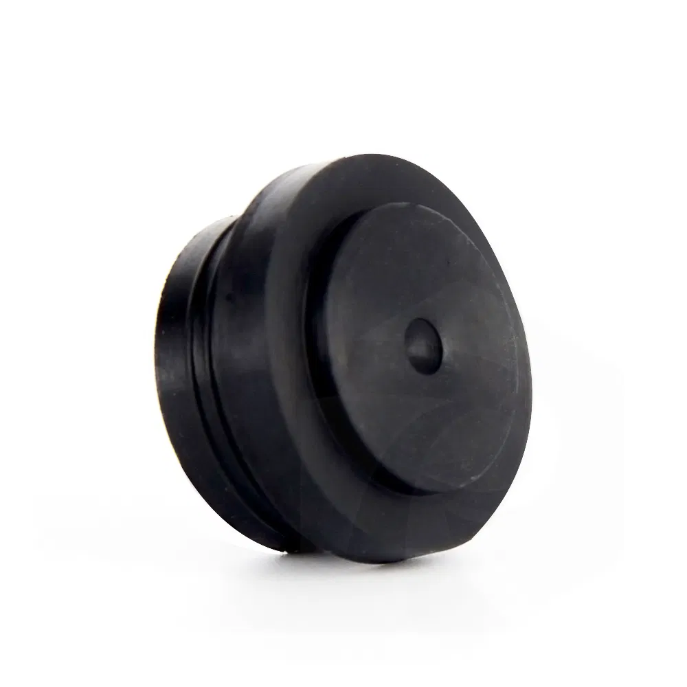 Custom Made Round Shape Dustproof and Waterproof Silicone Rubber End Cap Plugs