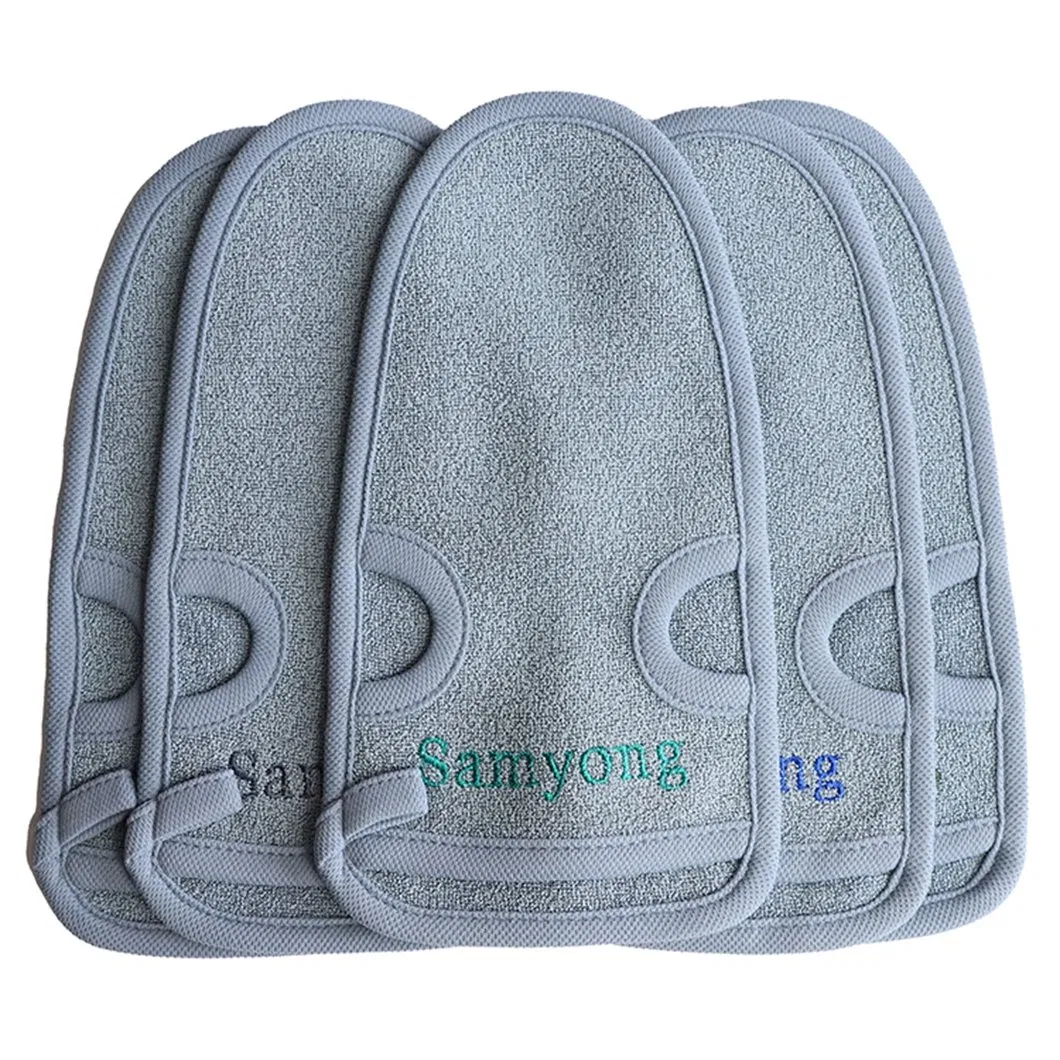 Customized Bamboo Fiber Eco Bath Gloves Wholesale Exfoliating Turkish Bath Gloves Viscose Exfoliating Body Gloves Scrub Gloves
