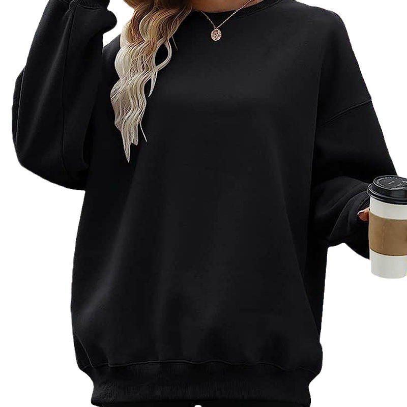 Пуловер женский осенний оверсайз длинный рукав