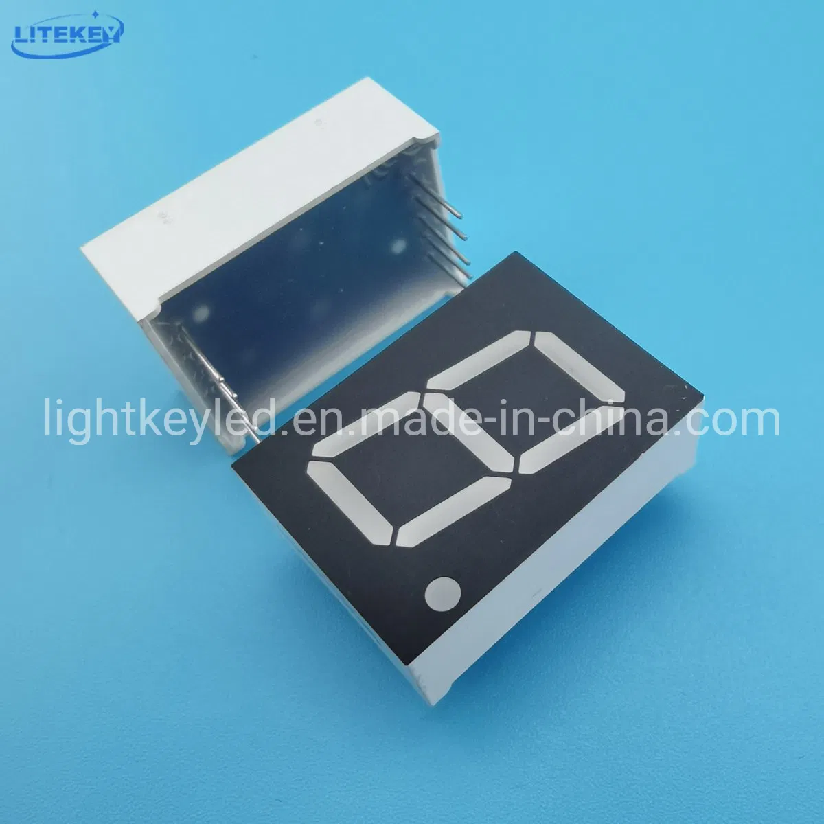 0.8 Inch Single Digit 7 Segment LED Display with Rt Hand Decimal From Expert Manufacturer