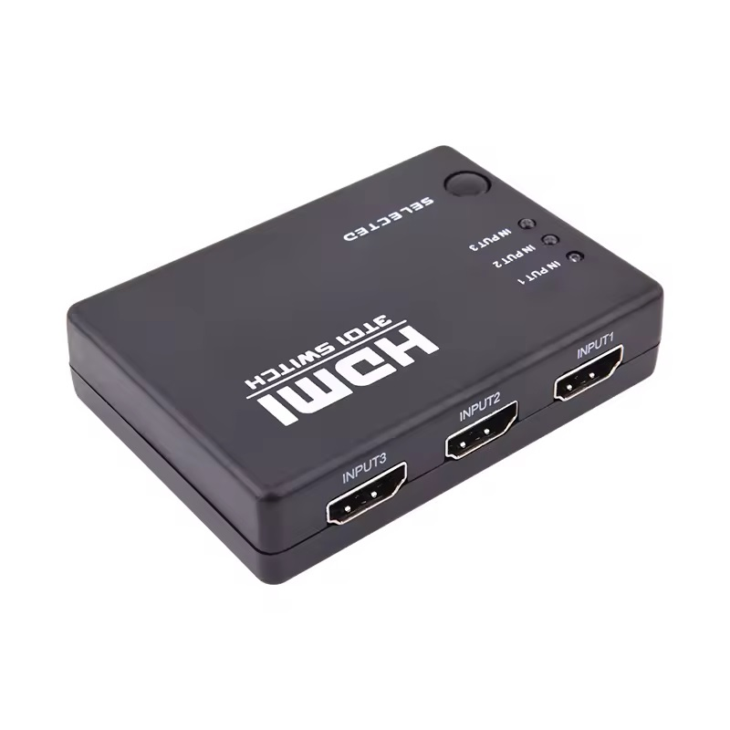 HDMI-коммутатор 3x1 с пультом, 1080P
