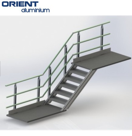 Outdoor Home and Garden Customized Aluminum Railing