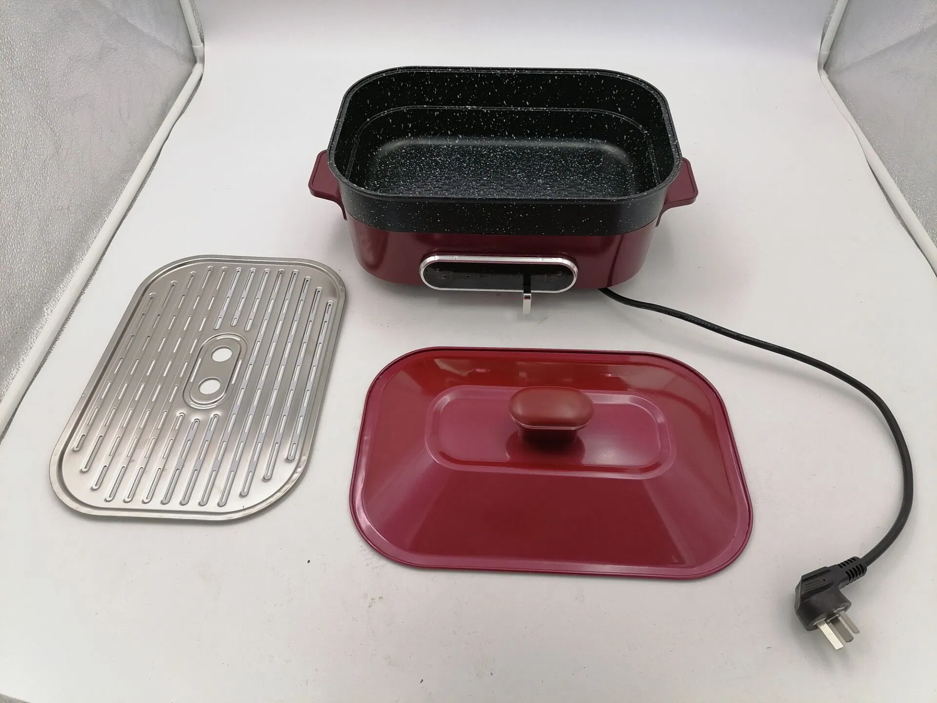 6 in 1 Takoyaki Electric Multi Induction Cooker for BBQ Cooking