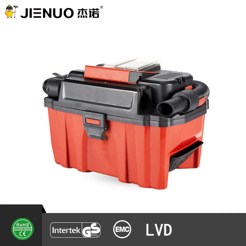 10L 100/200W 18VDC Wet Dry Cordless Vacuum Cleaner 2000mA for Home Car and Commercial Use Rechargeable Cleaning Machine