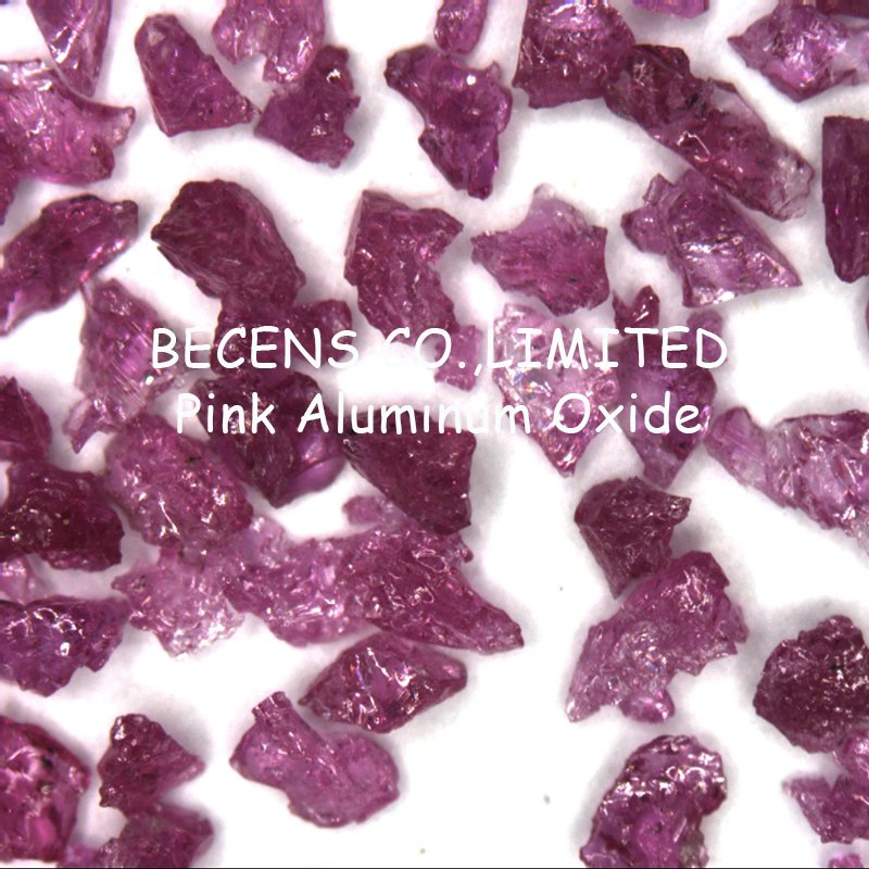 Pink Fused Alumina Aluminum Oxide Corundum-High Chromium PA Abrasive Grains
