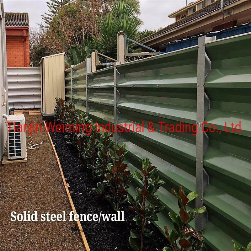 RSf-Zp007 Customized Fence Panel Outdoor Garden Steel Security Fence