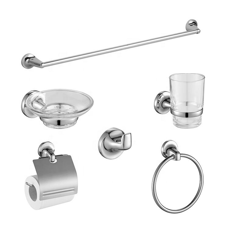 Комплект фурнитуры для ванной Brushed Nickel