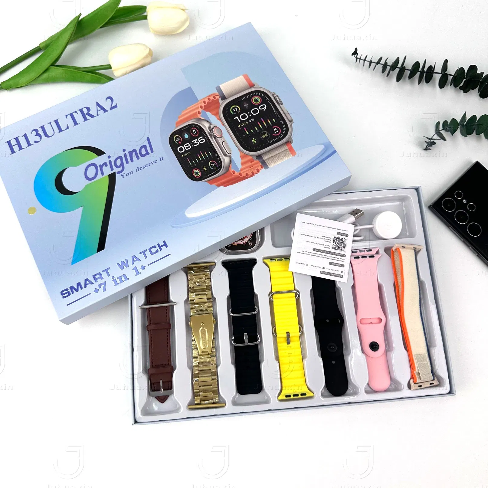 Умные часы Smart Watch S9 Ultra с металлическим браслетом