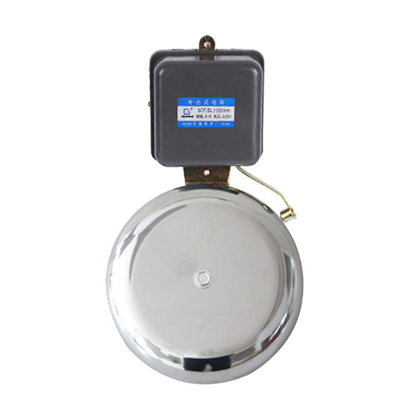 Electricl Doorbell Timbre Campana Con Placa Cromada Cast Iron Diameter 100mm