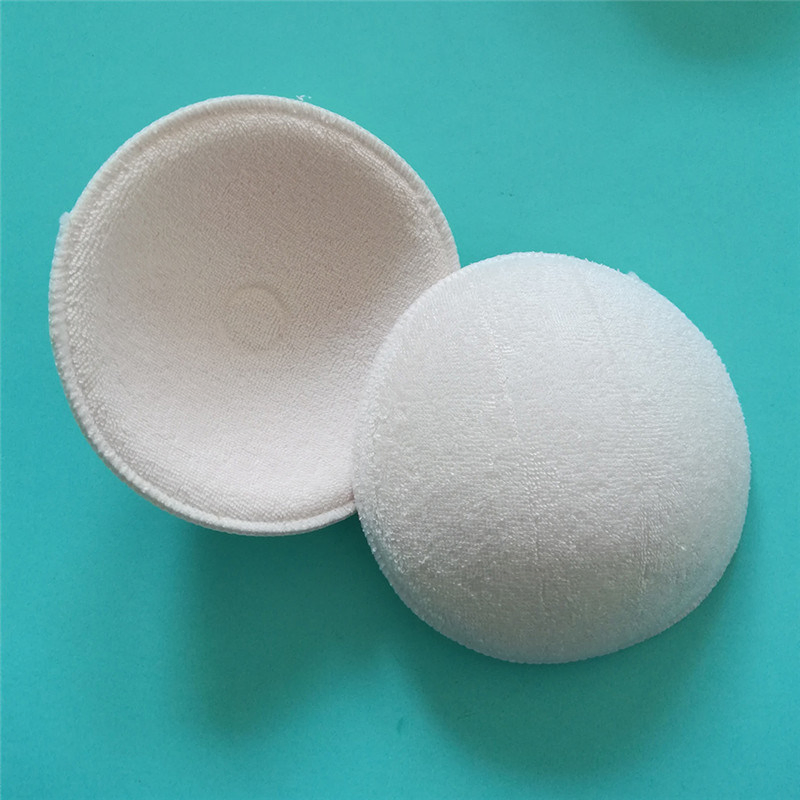 Factory Price Reusable Organic Bamboo Breast Nursing Pad Baby Washable Contoured Bra Pads with Bag