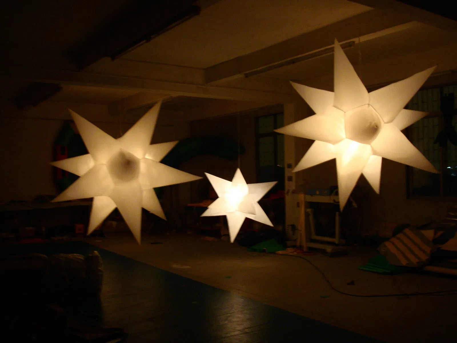 2019 New LED Inflatable Lighting Star Decoration for Event