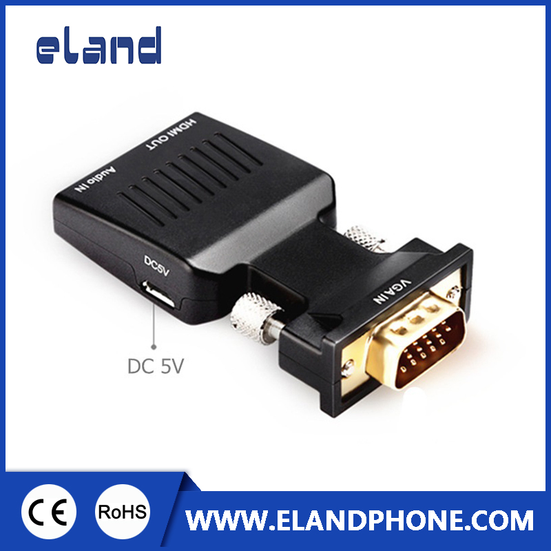 Конвертер VGA-HDMI адаптер 1080P