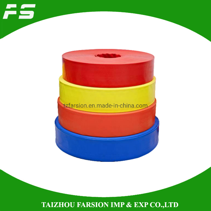 PVC Lay Flat Water Delivery Farm Watering Agriculture Irrigation Water Pump Flexible Hose