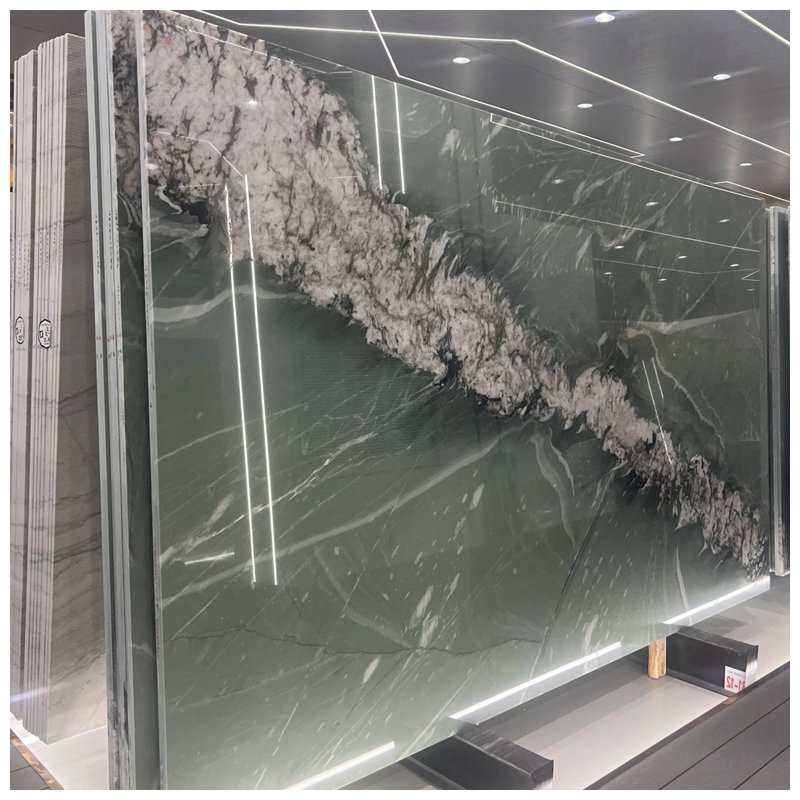 Brazilian Maestro Green Quartzite Slabs
