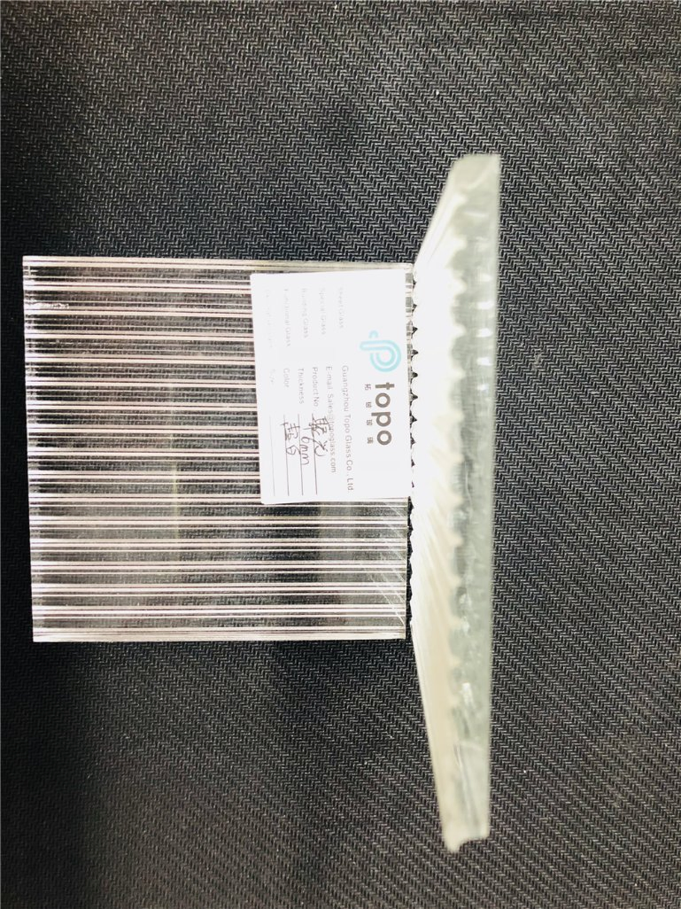 Rich Patterns and Strong Decoration Rainbow Pattern Glass for Bathroom (CP-TP)