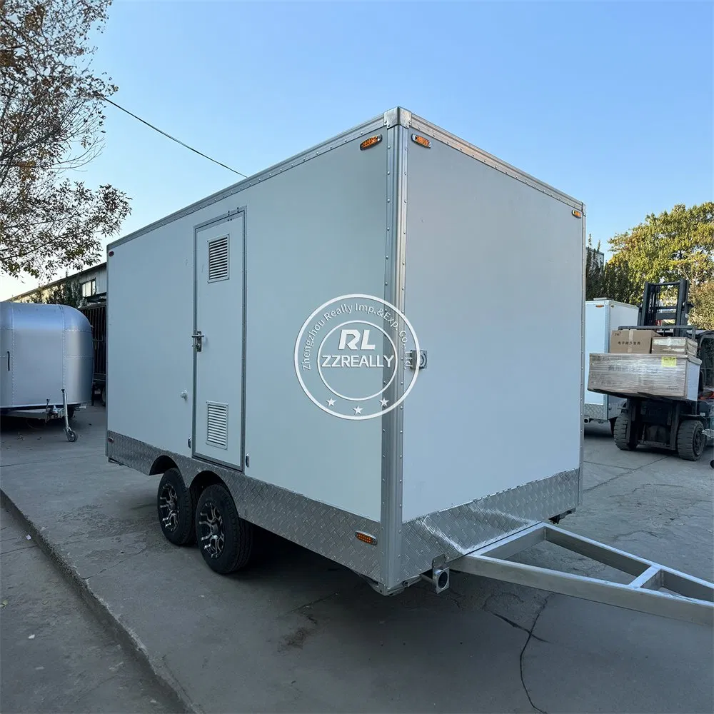 Economic Portable Toilet Mobile Restroom Mobile Trailer for Travel Scenic Spot Outdoor Beach Toilet Trailer