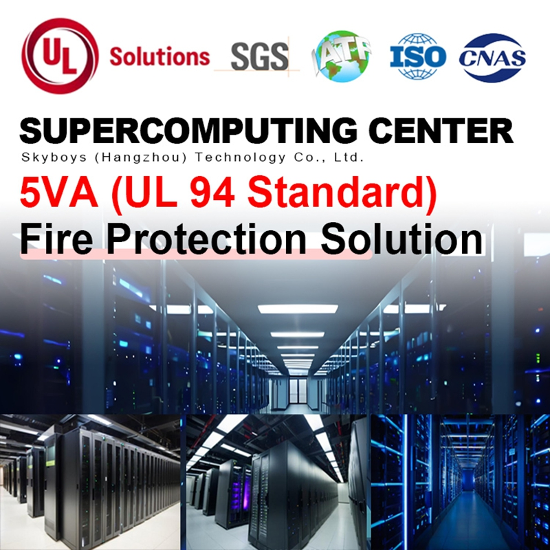 Aerogel Felt Blanket Material for Supercomputing Center Fire Protection Solution
