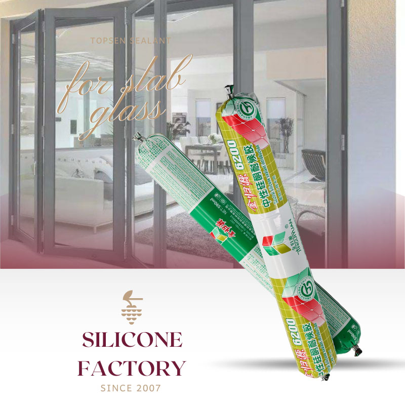 Neutral Silicona Wholesale White Black Silicone Sealant for Door and Window
