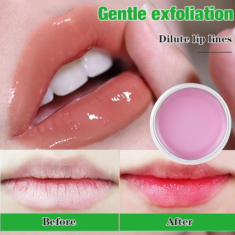Pink Aluminum Jar Lip Balm Deep Repair Nourish Hydrating Fade Lip Film
