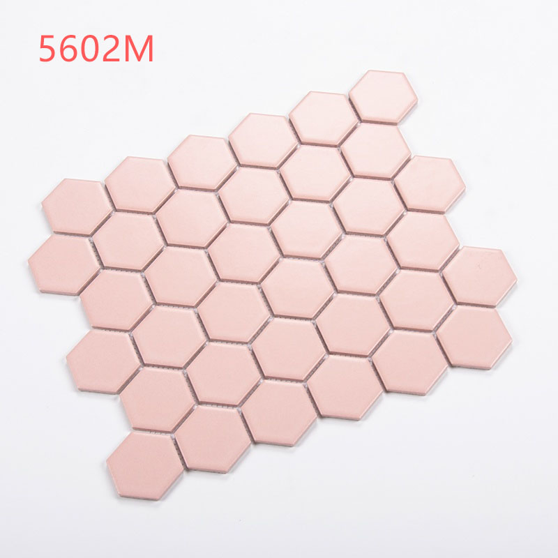 300X300 Black and White Color Mosaic Tile for Kitchen Room