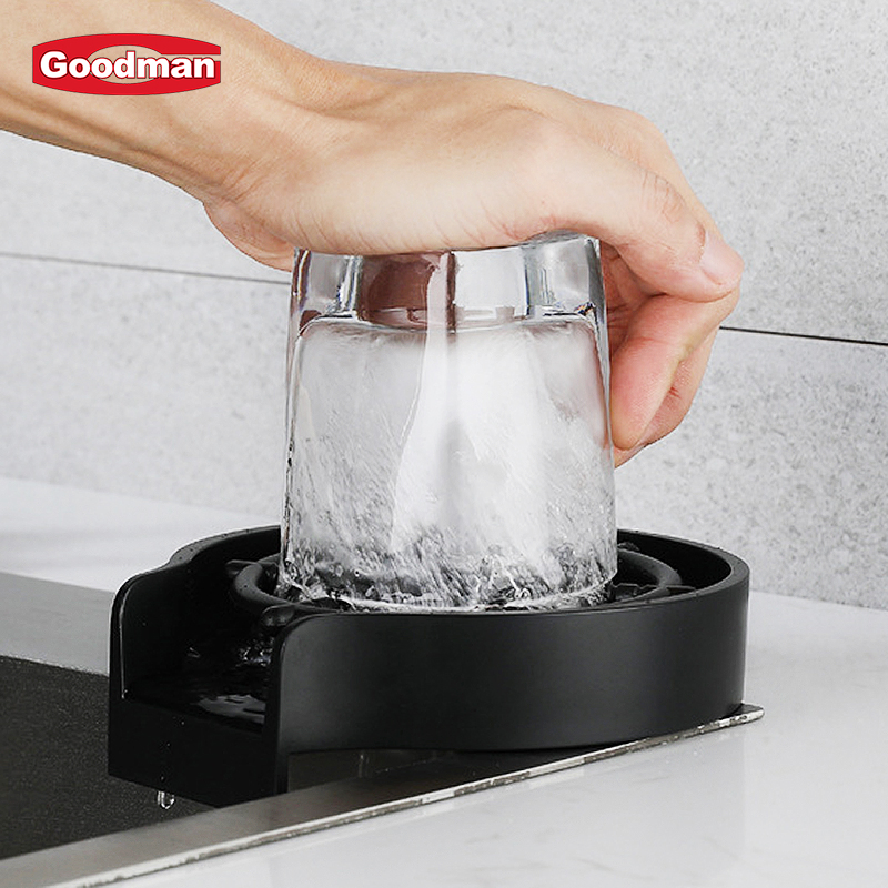 Automatic Glass Washer Glass Rinser Bar Tools Cup Cleaner for Sink Plastic Cup Washer