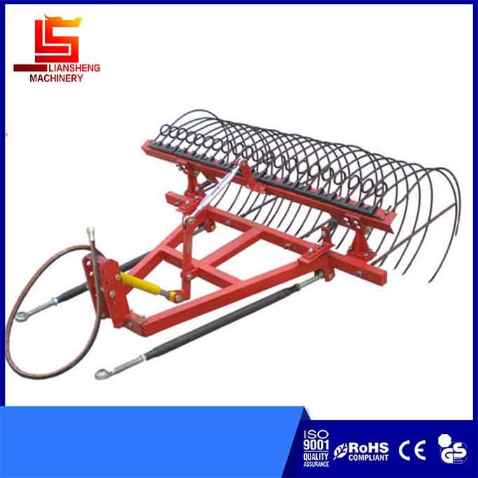 Hay Rake for Small Tractor Grass Raker Pasture Collecting Machine Forage Harvester