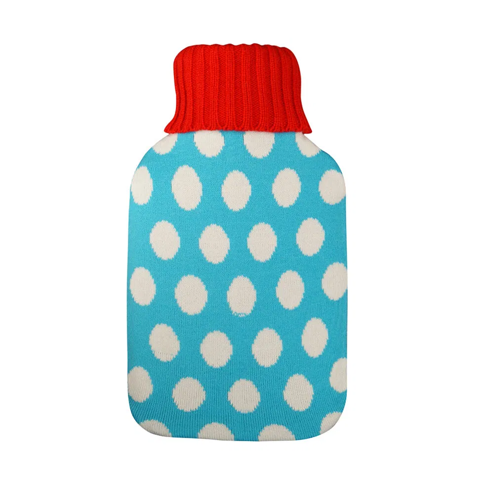 Hot Selling Winter Acrylic Custom Logo Knitted Cover for Rubber Hot Water Bag