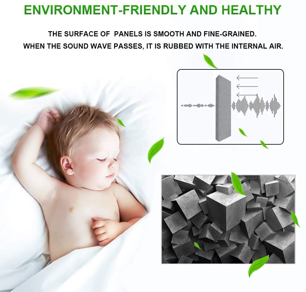 Bubos 3D Wall Slat MDF Art Acoustic Panels Premium Acoustical Wall Panel for Decoration