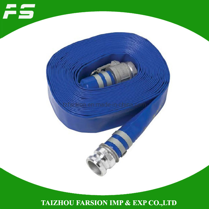 High Quality Flexible PVC Drip Irrigation Hose Pipe Agriculture Lay Flat Hose Coupling Assembly