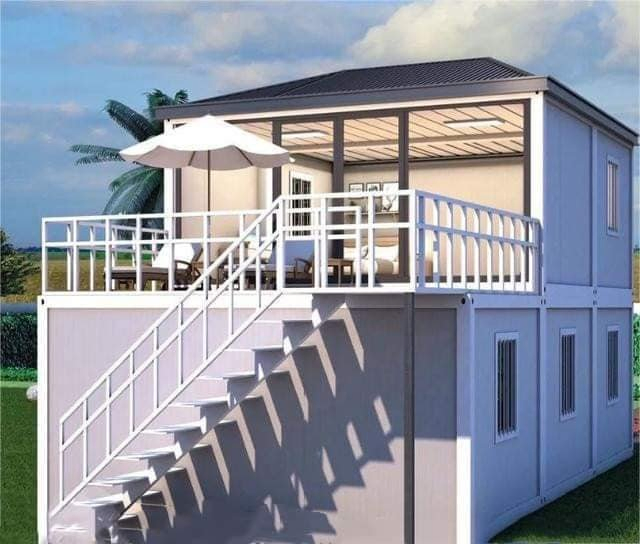 Prefabricated Office Building Easy Assemble Ready Modern Modular Container Prefab House