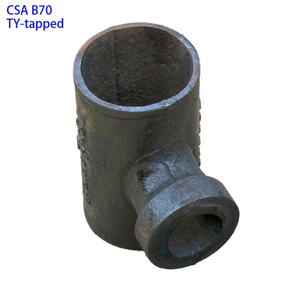 Double"TY"-Tapped(Cross) CANADA CSA B70 FITTING FOR DRAINAGE WATER