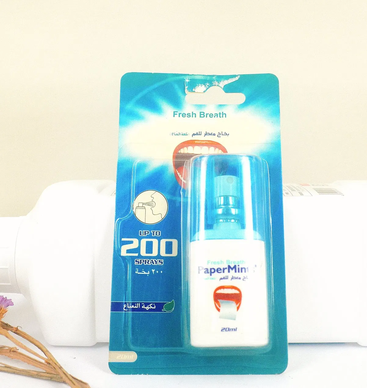 20ml Instant Fresh Oral Care Mouth Breath Refresher Spray Mint OEM/ODM Breath Freshener Spray