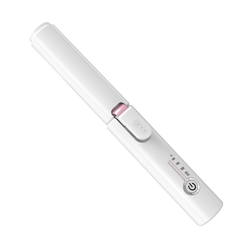 Bidisco Portable Hair Styling Tools Auto Wireless Curling Iron Rotating Rechargeable Cordless Hair Curler