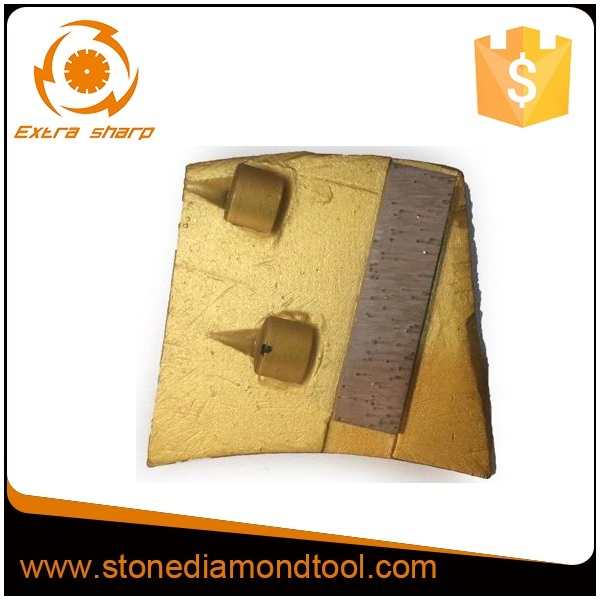 PCD Trapezoid Epoxy Removing Metal Bonded Grinding Disc