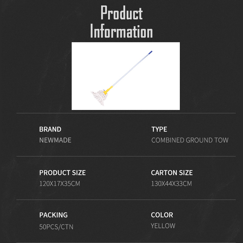 Commerical Cleaning Mop with Aluminum Pole H1502