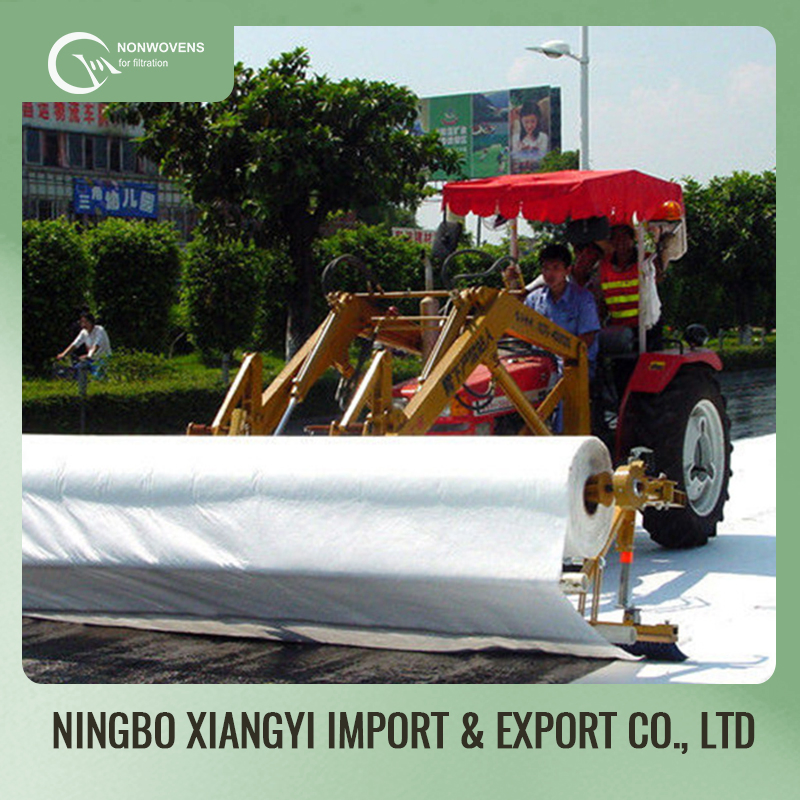 Building Material Fabric Pet Polyester Nonwoven Geotextile Price