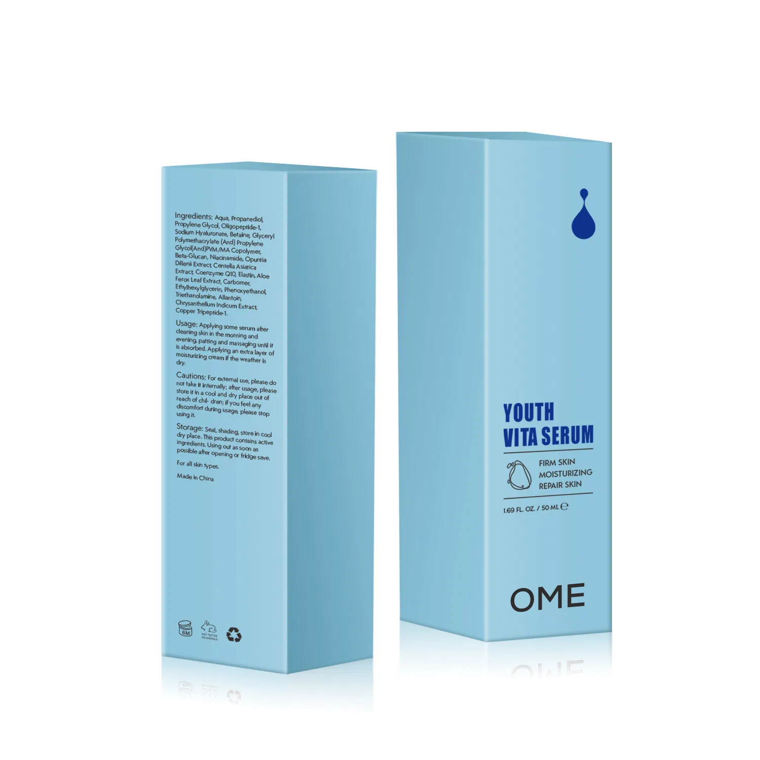 OEM Youth Vita Serum Anti-Aging Anti Wrinkle 50ml New Product High Quality