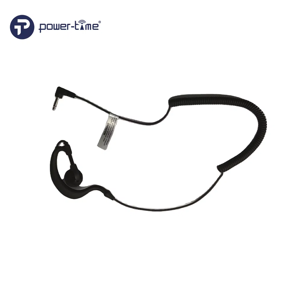 Ear Hook Listen Only Earpiece for Two Way Radio with 2.5mm/3.5mm Jack