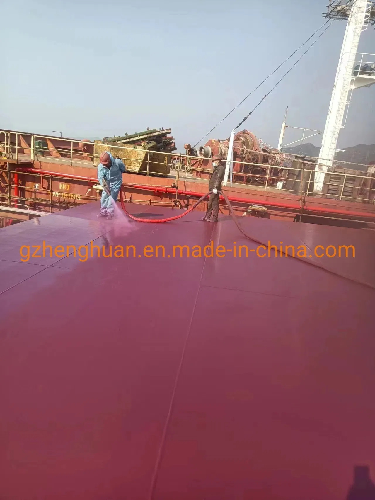 Two Component Waterproofing Spray Coating Polyurea Materials for Cargo Ships