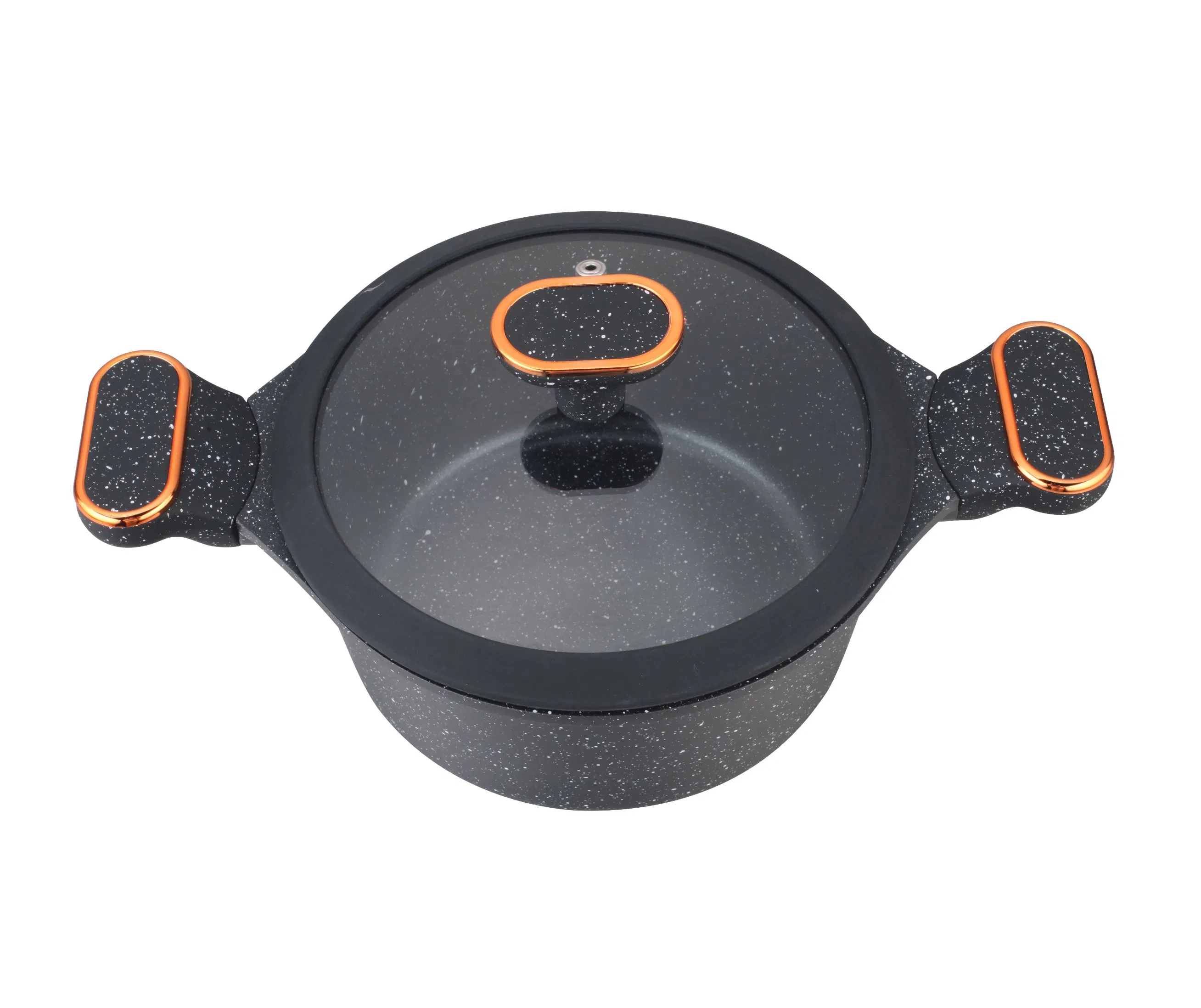 28cm Shallow Aluminum Casserole with Nonstick Coating