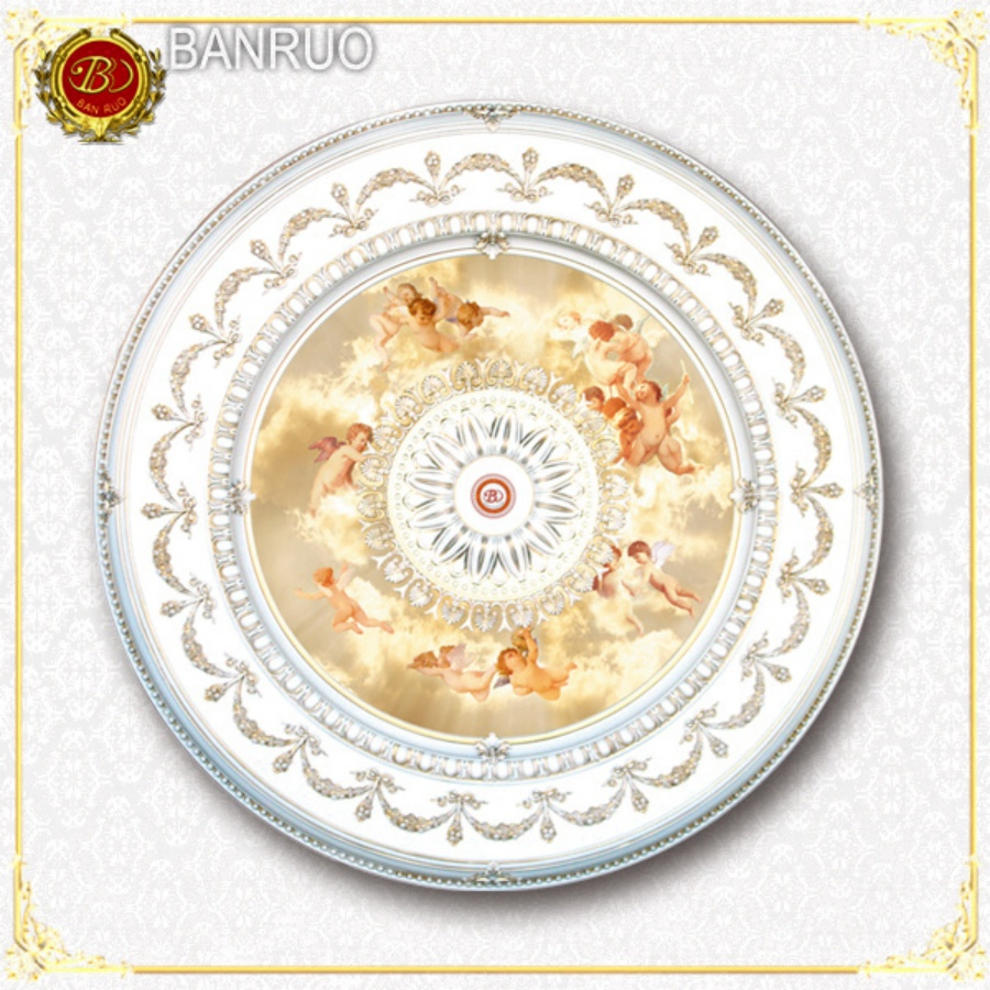 European Style Villa Ceiling Light Artistic Ceiling