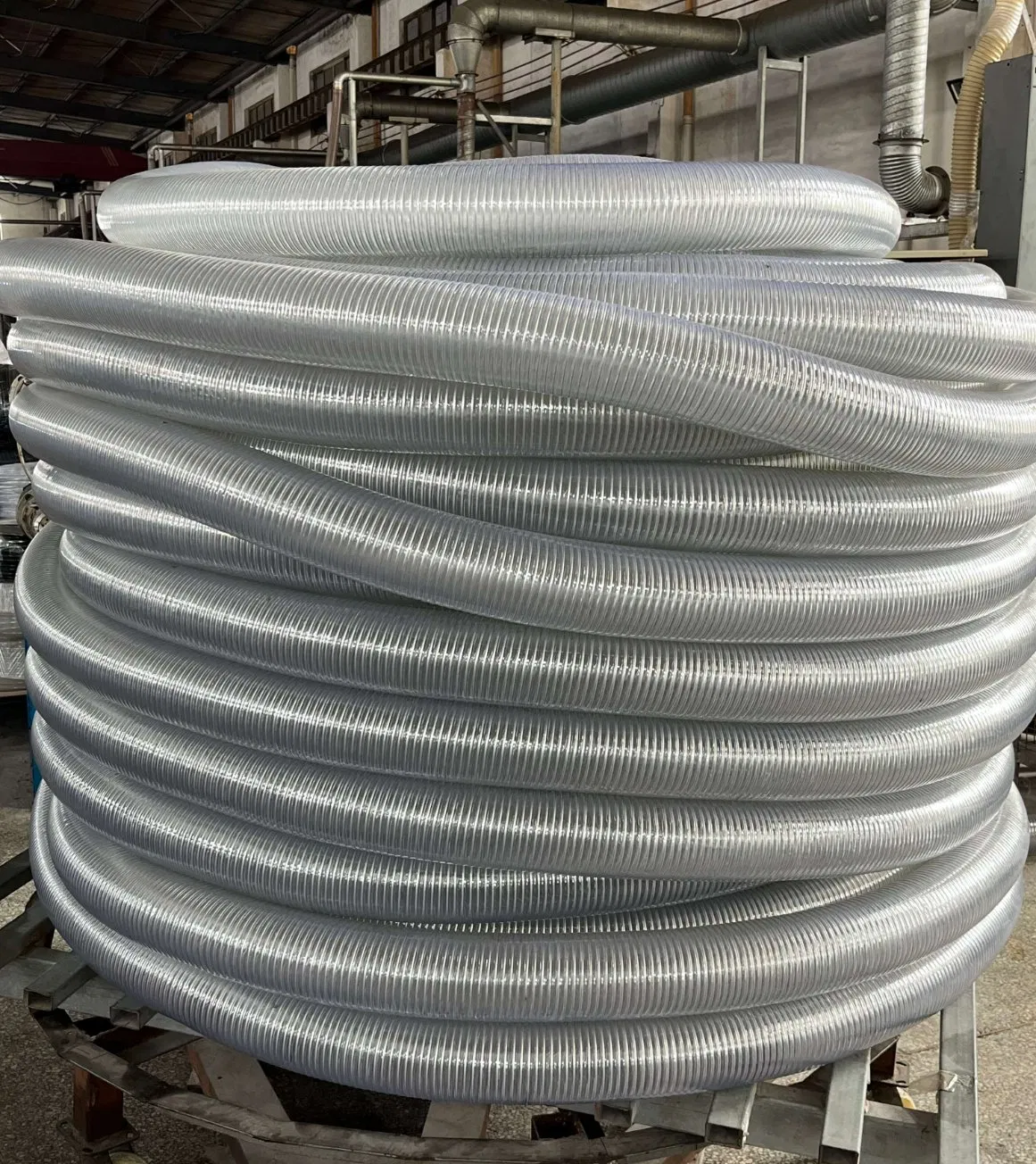 PVC Spring Hose Steel Wire Reinforced Hose 1/2 Inch 3/4 Inch 3 Inch 4 Inch